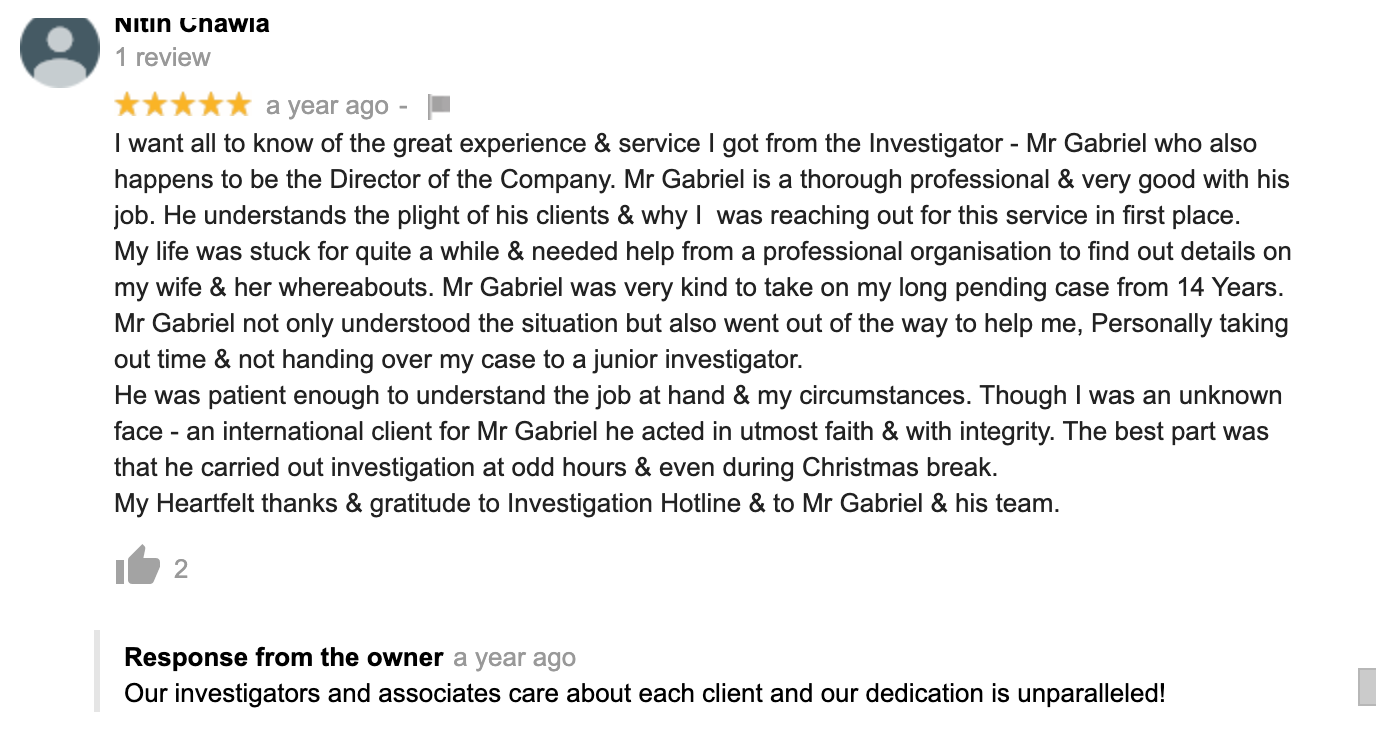 Review Snippet - Ninth