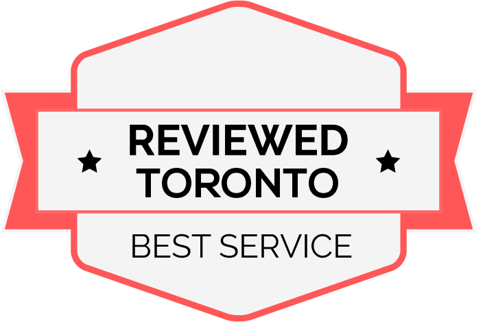 Reviewed Toronto - Best Service Badge