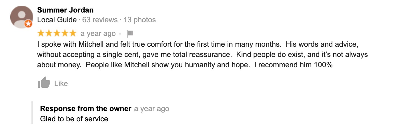 Review Snippet - Summer