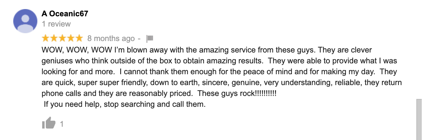 Review Snippet - A Oceanic