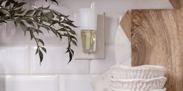 Plugged in air freshener