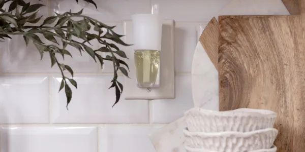 Plugged in air freshener