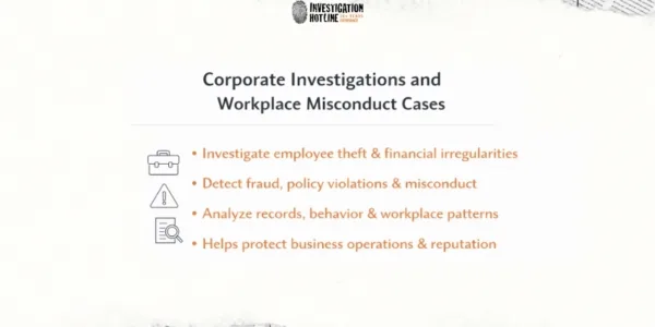 Text: Corporate Investigations and Workplace Misconduct Cases 