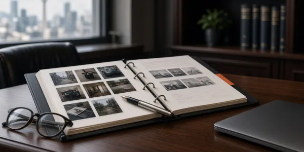Private investigator evidence binder prepared for an Ontario civil case